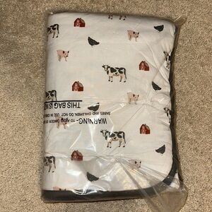 NIB Kyte Baby Toddler Blanket - Farm